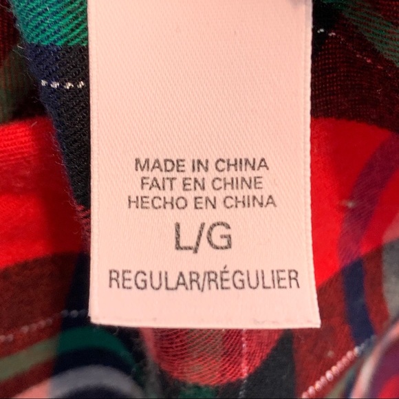 Victoria's Plaid Flanner Pajama Shirt - Picture 5 of 8